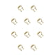 thumbnail image 3 of Jumpingount 5 pares de anillos pequeños para la nariz que no perforan el tabique Segmento Tragus Faux Lodestone Joyas para el cuerpo Aro Herradura Oro 10piezas Jumpingount CBP272948, 3 of 5