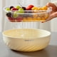 thumbnail image 4 of Dried Fruit Tray, Living Room Home Snacks Tray, Double Drained Fruit Bowl Fruit Basket, Melon Seed Artifacts Nut Tray, For Kitchen Counter or Centerpiece Table Decor, 4 of 7