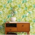 thumbnail image 2 of S4Sassy Citrus Fruit Wallpaper - Green Wall Covering, 25" X 60" Self-Adhesive Vinyl Walls Paper, Decorative Wallwrap, Easy Diy Walls Covering For Bedroom, Living Room, Living Space, 2 of 8