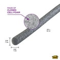 thumbnail image 2 of M-D Building Products 71464 20 ft. Gray Foam Backer Rod for Small 3/8 in. Gaps and Joints, 2 of 17