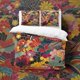 thumbnail image 4 of Colorido Flor Funda Nórdica, Dalia Funda de edredón Crisantemo Juego de cama, 4 of 9