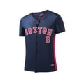 thumbnail image 1 of Jersey Boston Red Sox FexPro México MLB Talla CH Manga Corta con Botones Azul Marino, 1 of 3