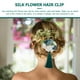 thumbnail image 2 of Horquilla para el pelo con flor de seda falsa de estilo japonés, accesorio para el cabello para mujer, 2 of 6
