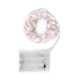 thumbnail image 3 of Cadena de luces LED navideñas, blanco cálido, lámpara de árbol de Navidad, decoración, kit de iluminación exterior con pilas, 5 m, 50 cuentas LED Jumpingount HA008576-01, 3 of 6