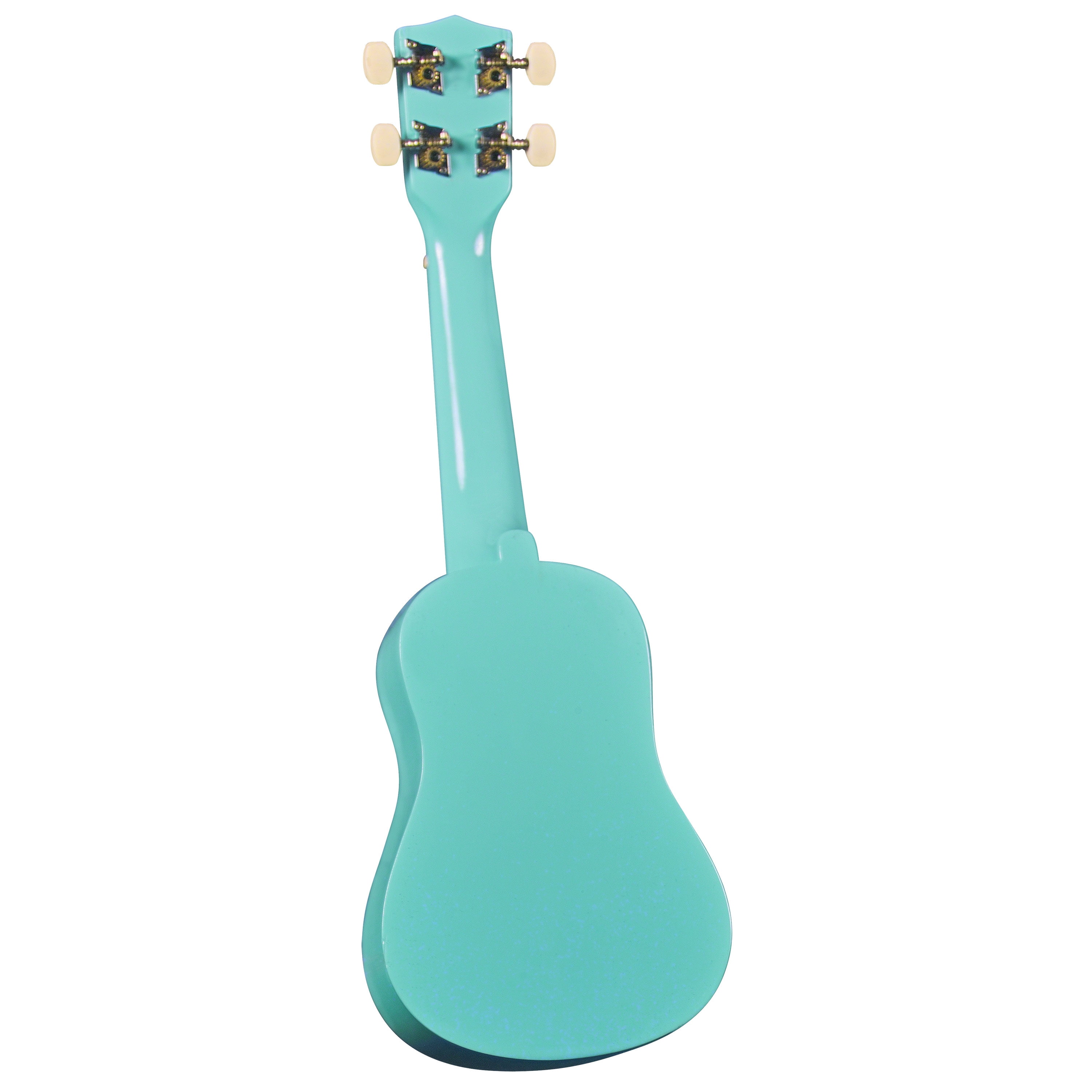 Diamond Head Rainbow Soprano Ukulele - Turquiose