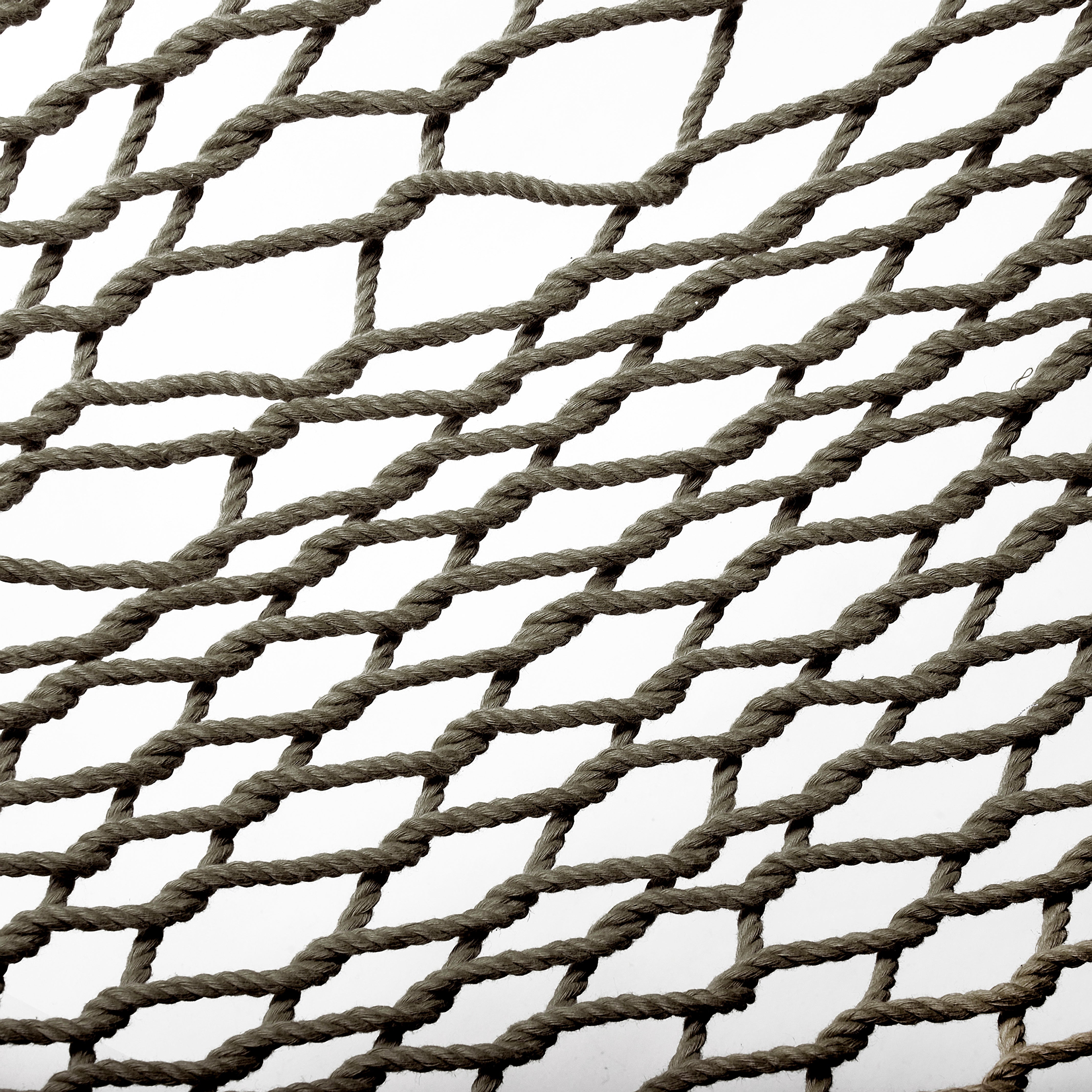 Fab Habitat 12 -14 ft Adjustable Quick Dry Recycled Polyester Rope Hammock, Fade Resistant, 2 Person Indoor/Outdoor (460lbs Capacity) for Patio, Poolside, Backyard, Garden, Balcony, Miami - Charcoal