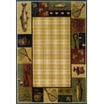 thumbnail image 4 of Oriental Weavers Hudson Area Rug 1065B Beige Lodge Novelty 7' 8" x 10' 10" Rectangle, 4 of 5
