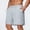 Gray, variant on Fnooota Mens Workout Shorts, Elastic Waist Gym Above the Knee Summer Athletic Shorts Dark Gray Size S-5XL