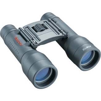 Tasco® Essentials Zoom 8-24x25mm Porro Prism Binoculars, Black