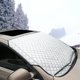 thumbnail image 2 of Cubierta para parabrisas de automóvil, Cubierta para parabrisas plegable magnética, Entrada de agua del eje delantero delgado, Cubierta universal para automóvil Anticongelante Nieve, UV, Luz solar, Shisiq ACTIVE Biensenido a ACTIVE, 2 of 3