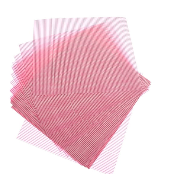 MEIBUTYUP Portable Pink Paper Wrappers for Snack and Biscuit Wrapping 100Pcs