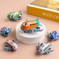 thumbnail image 3 of 12 Pieces Mini Inertia-Powered Metal Alloy Airplane Toys Set for Party Favors & Decorations, 3 of 5