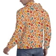 thumbnail image 6 of Lsque Autumn Leaves 3 Pattern Casual Men's Hoodie,Hooded Sweatshirt with Kangaroo Pocket,Pullover Hoodie-XX-Large, 6 of 7