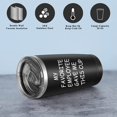 thumbnail image 4 of My Favorite Employee Gave Me This Cup Travel Tumbler, 20 Oz Insulated Stainless Steel Tumbler with Lid, Funny Bosses Day Birthday Gift for Men Boss Manager Director Supervisor Team Leader, Black, 4 of 6