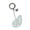 Blue, variant on Artistic Acrylic Keychain Symbolic Jewelry Accessory For Keys Purses Stylish Practical Present Jewelry
