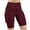 Z1-Wine, variant on Dovford Women's 8" Biker Shorts with Pockets High Waist Tummy Control Running Workout Spandex Gym Volleyball Yoga Shorts