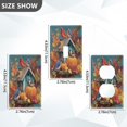 thumbnail image 2 of Light Switch Cover Switch Plate Outlet Cover Plug Cover for Electrical Duplex Outlets Birdhouse and Colorful Birds, 2 of 6