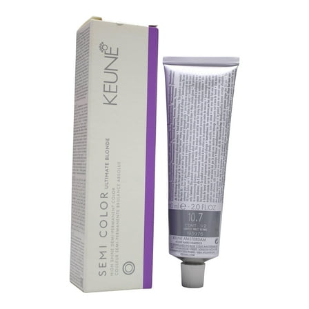 Keune Semi Color 10.7 Demi-Permanent Color Lightest Violet Blonde 2 Oz