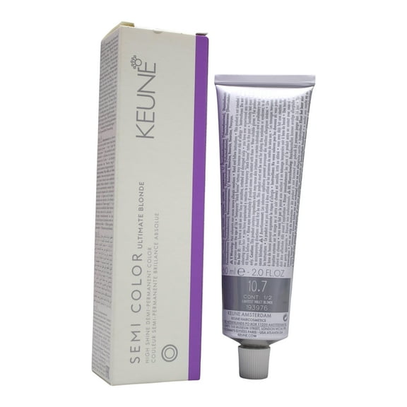 Keune Semi Color 10.7 Demi-Permanent Color Lightest Violet Blonde 2 Oz