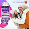 thumbnail image 4 of Toplux Immunity Boost Immune Support Supplement with Elderberry Vitamin C Zinc Echinacea 60 Capsules 2x Pack, 4 of 6