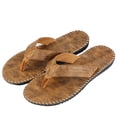 thumbnail image 2 of Non-Slip Rubber Flip Flops for Men, Perfect Home Sandals with Traction Sole for Safety, Comfort, 2 of 7