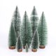 thumbnail image 2 of Mini árbol de Navidad, decoración de escritorio, bricolaje, adornos navideños con agujas de pino, árbol de Navidad pequeño de cedro blanco teñido de Navidad, 2 of 5