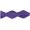Purple / Black, variant on Carrot and Gibbs Men's Purple / Black Pin Spotted Bow Tie - One Size