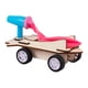 thumbnail image 5 of Juguete de vehículo de carreras de globos, proyectos de DIY, modelo aerodinámico científico de madera, regalos para niños de 8 años en adelante,, 5 of 9
