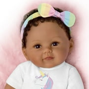 The Ashton - Drake Galleries One of a Kind Ciara So Truly Real® Lifelike Handcrafted in RealTouch® Vinyl Skin with Hand-rooted Hair & Realistic Weighted Doll by Ping Lau 18-inches
