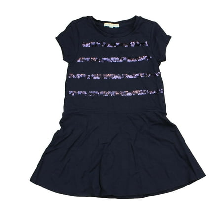 

Pre-owned Rockets Of Awesome Girls Blue | Sequins Dress size: 4T