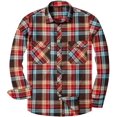 thumbnail image 1 of Chemise Décontractée en Flanelle à Carreaux pour Hommes, 1 of 7