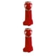 thumbnail image 2 of Vestido de maternidad Qarigey con hombros descubiertos Rojo L 2piezas, 2 of 6