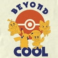 thumbnail image 2 of Men's Pokemon Beyond Cool  Graphic Tee Beige Large, 2 of 4