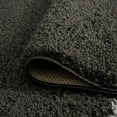 thumbnail image 6 of Contemporary 8x10 Area Rug Shag Thick (7'11'' x 9'11'') Abstract Dark Gray, Silver Living Room Easy to Clean, 6 of 8