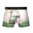 thumbnail image 2 of Easter Egg Papillon Bunny Ear Welcome Spring Truck All Over Print Boxer Briefs Underwear for Men Dad Pap Butterfly Dog Lover - 12002, 2 of 6