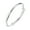 A, variant on Women Bangle Copper Silver Color Curved Adjustable Smooth Polished Luster Wrist Jewelry Anniversary Birthday Gift Lightweight Bangle