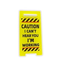Acrylic Desktop Sign Don'T Disturb Me I'M Busy Note Holder Creative Ornaments Handbook Holder, Funny And Humorous Office Decor, Acrylic Material One Size Fits All