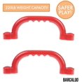 thumbnail image 4 of Barcaloo Playground Safety Handles - Red Grab Handle Bars for Jungle Gym, 4 of 4