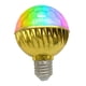 thumbnail image 3 of Luz de bola de discoteca para fiestas con bombilla E27 para celebraciones festivas 2 piezas, 3 of 7