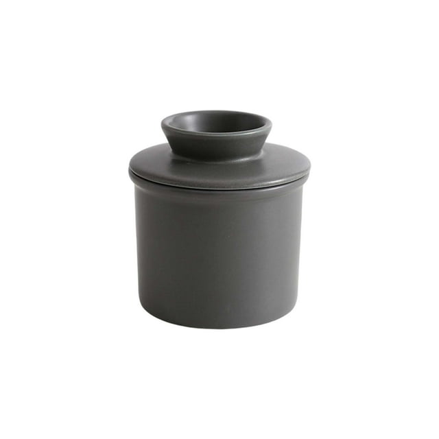 Ceramic Butter Crock With Lid Airtight Countertop Storage Container For Spreadable Butter Dish On Demand French Design Butter