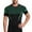 Green, variant on KLHDSF Men's Athletic Short Sleeve Compression Shirts Stretch Performance T-Shirt Running Workout Tops Quick Dry Base Layer Black L