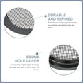 thumbnail image 3 of OULII 2Pcs Metal Square Guitar Soundhole Covers for Dobro Noise Reduction Feedback Control 4.75x4.75in, 3 of 8