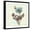 Black Frame, variant on Art.com Touch of Blue I Art Print by Katie Pertiet, 16" x 16"