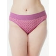 thumbnail image 3 of Joyspun Women's Modal and Lace Hi Cut Panties, 3-Pack, Sizes to 3XL, 3 of 5