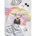 thumbnail image 3 of Cute Dog In Ugly Sweater Art Tie Dye Spiral Women -Image by Shutterstock, Female x-Large, 3 of 4