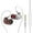 Silver, variant on Joernso 6D 4-Core Dual Moving Coil In-Ear 3.5mm HiFi Bass Wired Earphone Sports Earbuds
