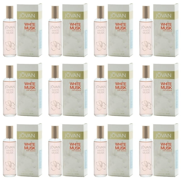 Pack of (12) Jovan White Musk By Jovan For Women, Cologne Spray, 3.25-Ounce Bottle