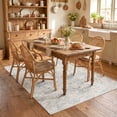 thumbnail image 3 of ICEANT 6'x9' Area Rug, Rustic Style Rugs for Entryway Living Room Bedroom, Farmhouse Non-Slip Country Carpet Indoor Machine Washable, Green, 3 of 5