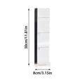 thumbnail image 2 of Memo Pad Acrylic Computer Screen Holder Side Mounted Clear Message Organizer Phone Charging Alignment Sturdy for Desk Task Reminder Home Office, 2 of 6