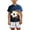 w93# Dark Blue359, variant on WUXIAN Kids Teens Boys Summer Shirts Football Print Short Sleeve Round Neck Stylish Funny Graphic Top For Youth Comfort Lightweight Summer Trendy Outddor Soccer Ball Pattern Tee,Dark Blue,9-10 Years